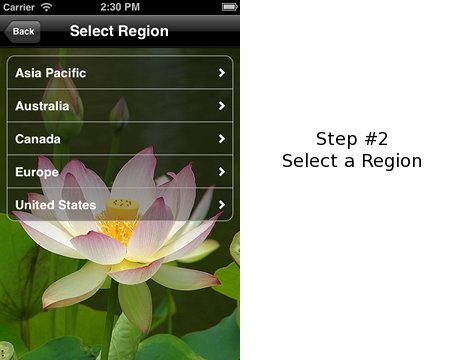 Select Regions