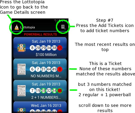 Tickets & Results
